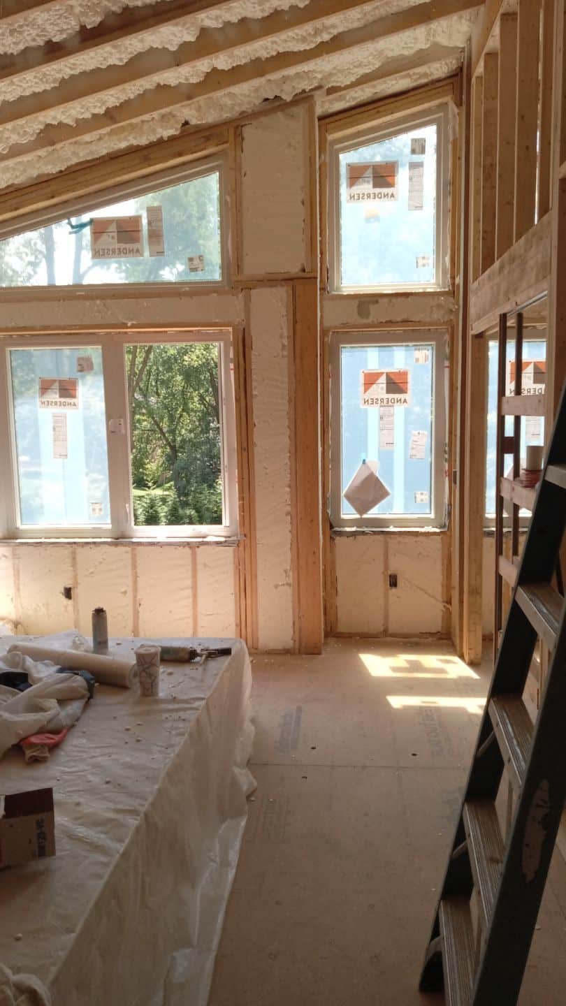 Closed-cell spray foam insulation Ann Arbor Michigan