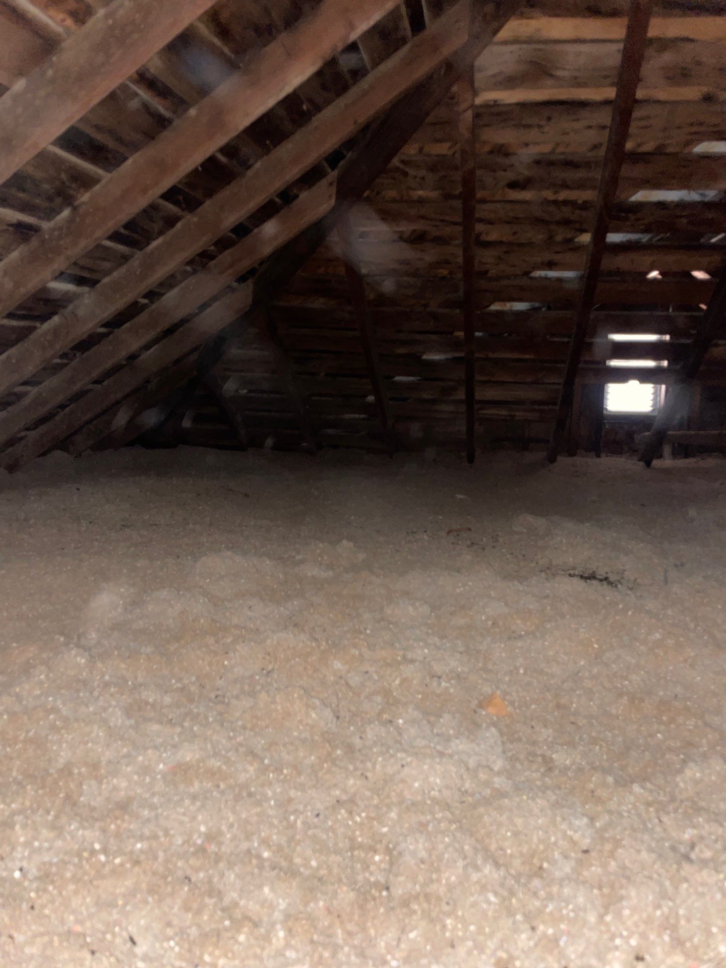 Attic insulation inspection in Michigan